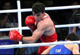 Ermenistanʹı temsil eden Hovhannes Boçkov Avrupa Boks Şampiyonasıʹda bronz madalya kazandı