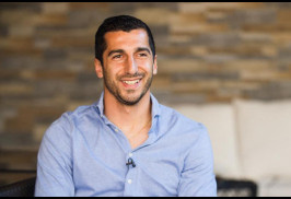 Henrikh Mkhitaryan: “Ermeni çocuklara rol model oldmak beni mutlu ediyor”