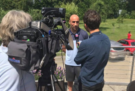 Ermeni profesyonel boksör Artur Abraham şampiyonluk maçına hazır (foto)