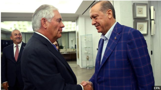 ABD Dışişleri Bakanı Rex Tillerson'ın Türkiye ziyareti sona erdi