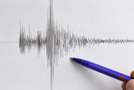 Ermenistan'ın Vayk şehrinde bir deprem meydana geldi