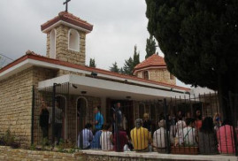 Vakıflı Ermeni köyünde Meryem Ana Yortusu kutlandı