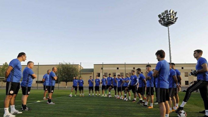 Ermenistan Futbol Milli takımı Romanya’da