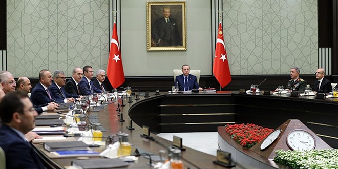 Թուրքիայի նախագահն  ազգային անվտանգության խորհրդի նիստ է հրավիրել