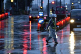 Japonya kıyılarına vuran tayfun 4 kişinin canına mal oldu. 130 yaralıı var