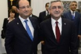 Sarkisyan ve Hollande bir araya geldi