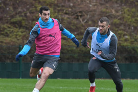 Arsenal Mkhitaryan’ın ilk antrenman fotoğraf ve videolarını paylaştı