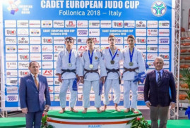 Avrupa Judo Kupası’nda Ermeni sporcular gümüş ve bronz madalya kazandı