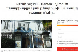 Türkiyeli Ermeniler, Patrik seçimi için change.org'ta imza kampanyası başlattı