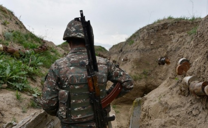 Karabağ’da insansız hava aracı düşürüldü (foto)