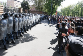 Ermenistan’da Sarkisyan’a karşı protestoların 6. günü