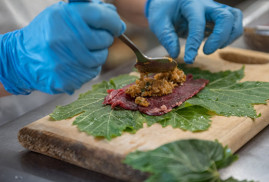 Ermenistan'da dolma festivali (foto)