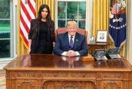 Kim Kardashian ve Trump buluştu