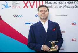 Ermeni Arthur Janibekyan, "Media-Manager of Russia"nın büyük ödülüne layık görüldü