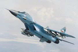 Modernize edilmiş Mig-29 savaş uçakları Ermenistan'daki "Erebuni" Rus hava üssünde