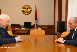 Artsakh Cumhurbaşkanı, AGİT Dönem Başkanı'nın Özel Temsilcisi ile görüştü