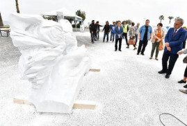 İzmir'de düzenlenen Uluslararası Heykel Çalıştayı’nda Ermenistan’in da temsilcisi var