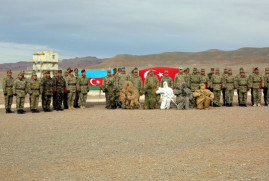 Türk askeri eğitmenler Azerbaycan'lı keskin nişançıları eğitti