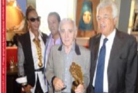 Ermenistan Dışişleri Bakanlığı: “Aznavour’a ödül değil, hediye verildi”