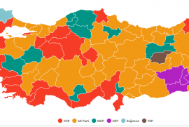 Предварительные данные  муниципальных выборов Турции (обновлено)