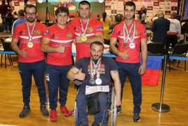 Avrupa Bilek Güreşi Şampiyonasında Ermeni sporcu birincilik kazandı