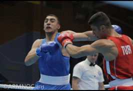 Avrupa Oyunları: Türk rakibini yenen Ermeni boksör yarı finale çıktı