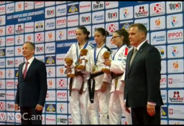 Genç Ermeni kız, Avrupa Judo şampiyonu oldu