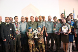 Uluslararası Ordu Oyunlarında Ermenistan birinci oldu (foto)