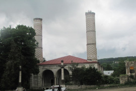 Karabağ’ın Şuşi şehrinde cami restorasyonu tamamlandı