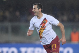 Roma Verona’ya karşı zafer kazandı, Mkhitaryan gole imza attı (video)