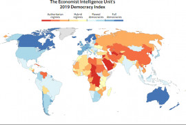 Ermenistan "Demokrasi Endeksi'nde tüm komşu ülkeleri geride bıraktı