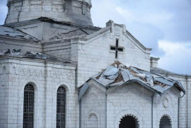 Azerbaycan Silahlı Kuvvetleri, Şuşi’nin sembolü olan tarihi Ermeni kilisesi bombalandı