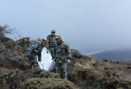 Karabağ'da arama kurtarma çalışmaları iki gün aradan sonra tekrar başladı