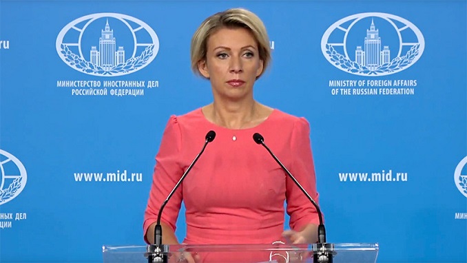 "Rusya, egemen ülkelerin iç işlerine karışmıyor". Maria Zaharova