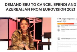 Change.org  sitesinde Azerbaycan’ın Eurovision 2021 katılımcısına karşı imza kampanyası başlatıldı