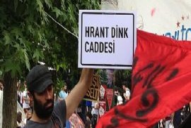 Gezi Parkı’ndaki bir caddeye Hrant Dink ismi verildi