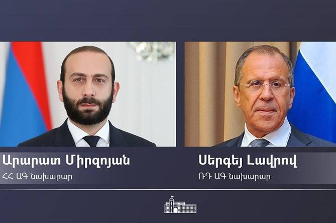 Sergey Lavrov'dan Ararat Mirzoyan'a tebrik mesajı