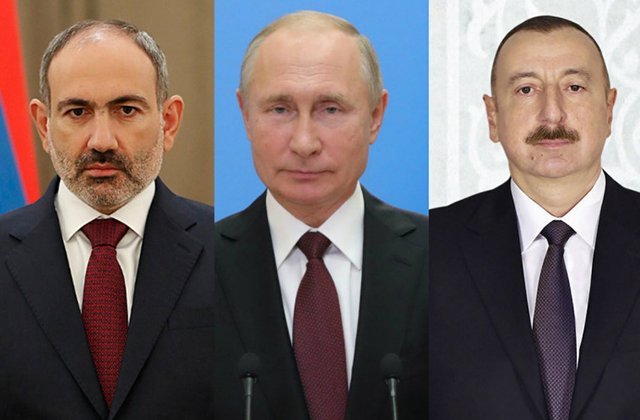 Putin, Paşinyan ve Aliyev, video konferans yöntemiyle görüşecek