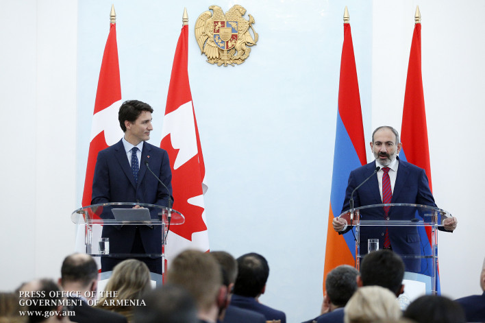 Paşinyan, Trudeau ile Ermenistan-Türkiye diyalog sürecine değindi