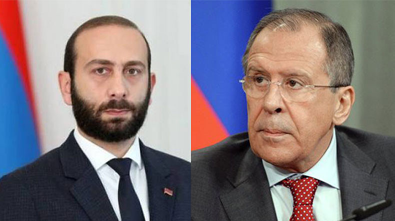 Ermenistan Dışişleri Bakan Ararat Mirzoyan, Rusyalı mevkidaşı Lavrov ile telefonda görüştü