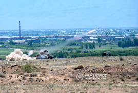 Ermenistan Silahlı Kuvvetleri, "Smerch" sistemleri ve 120 mm bombaatarlarıyla tatbikatlar gerçekleştiriyor