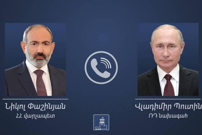 Nikol Paşinyan Vladimir Putin ile telefon görüşmesinde bulundu