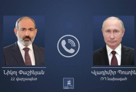 Nikol Paşinyan Vladimir Putin ile telefon görüşmesinde bulundu