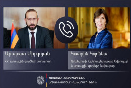 Ararat Mirzoyan, Fransa Dışişleri Bakanı ile telefon görüşmesi yaptı