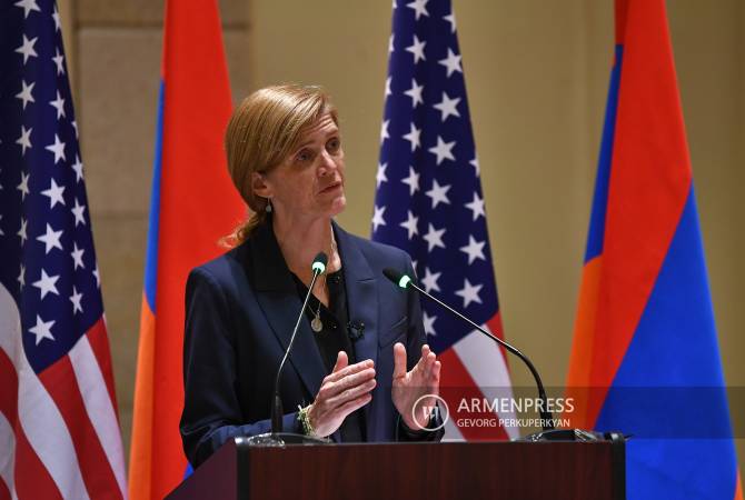 Samantha Power: "Sizin ABD gibi dostunuz ve güvenli ortağınız var"