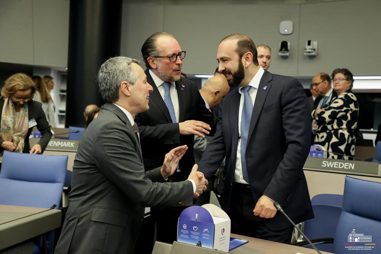 AK Bakanlar konferansı çerçevesinde Güney Kafkasya'daki gelişmeler ele alındı