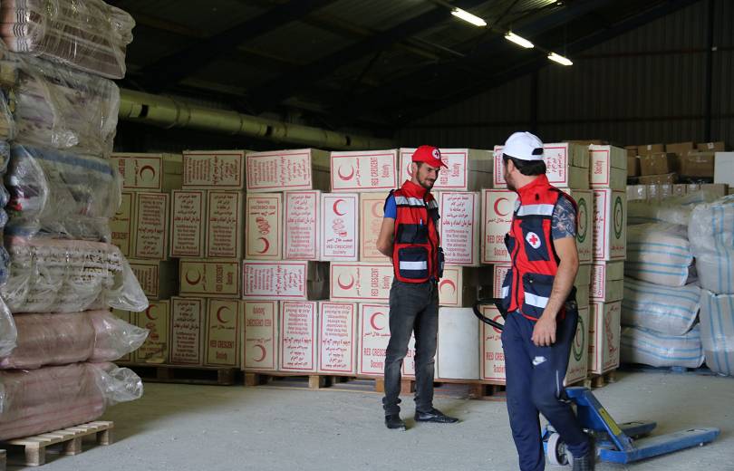 İran Kızılayı, afet bölgesi için Ermenistan'a insani yardım sağladı