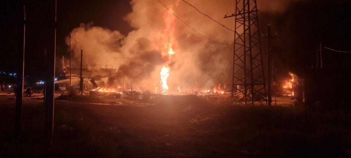 Ermenistan'da sıvı gaz tank  patlaması: 7 yaralı var