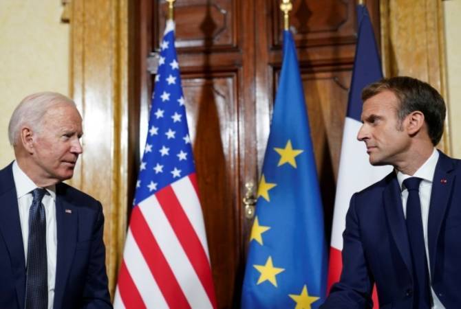 Biden ile Macron'dan açıklama: ABD ve Fransa,Güney Kafkasya'da adil ve istikrarlı bir barışın tesis edilmesini desteklemektedir