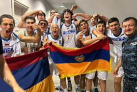 Ermenistan 16 Yaş Altı Basketbol Takımı Azerbaycan takımını mağlup etti (FOTO)